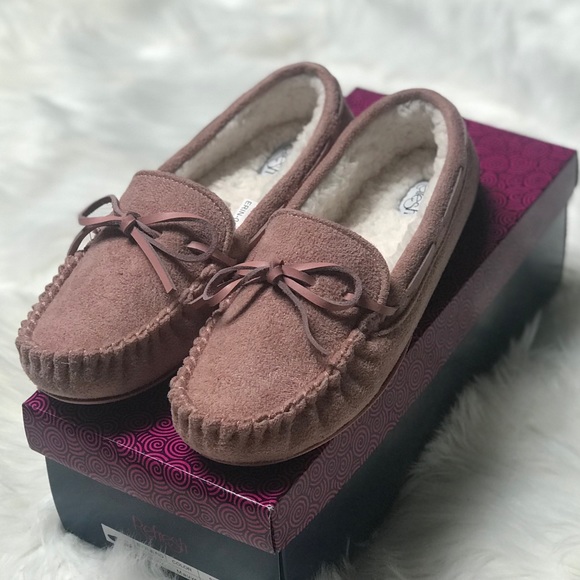 Warm comfy shearling slippers - Picture 2 of 7